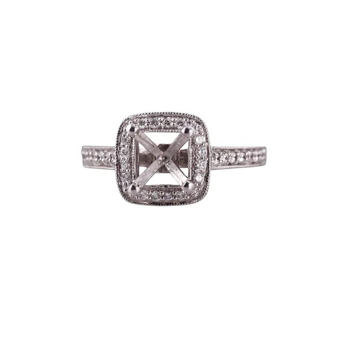 Scott Kay Rings Scott Kay Luminaire Gold Engagement Ring Setting