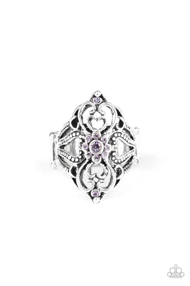 Totally Taken Purple Ring Jewelry by Bretta Paparazzi Accessories Rings