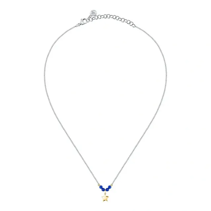 Womens necklace with a star and blue agates Morellato Talismans Morellato Necklaces Womens necklace with a star and blue agates Morellato Talismans Morellato Necklaces