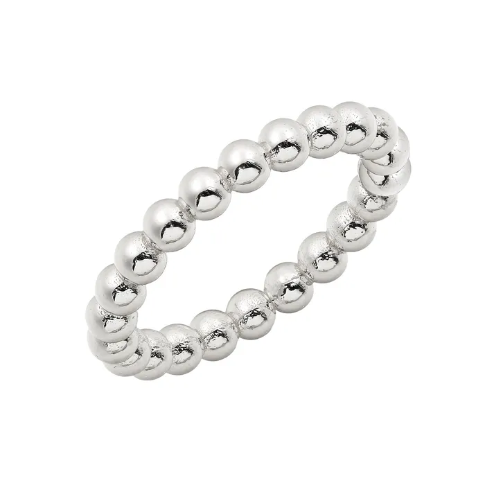 YaninaCo Jewelry Caviar Beaded Ring Rings