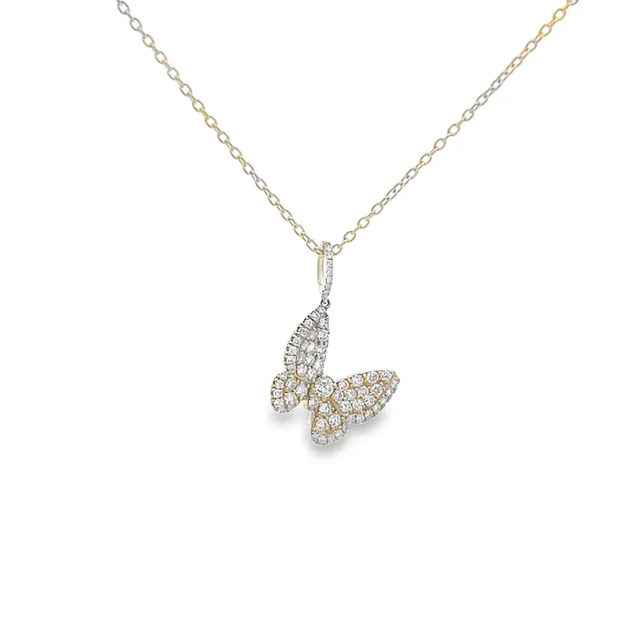 YaninaCo Jewelry Necklaces Butterfly Pendant Necklace