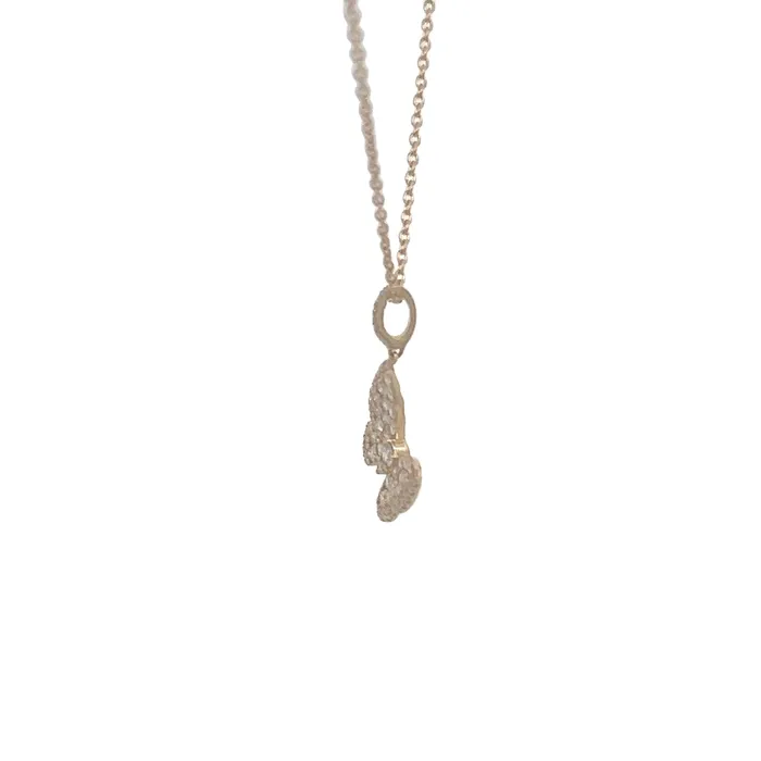 YaninaCo Jewelry Necklaces Butterfly Pendant Necklace