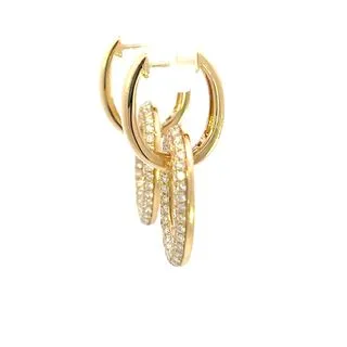 YaninaCo Jewelry Oval Link Earrings Earrings