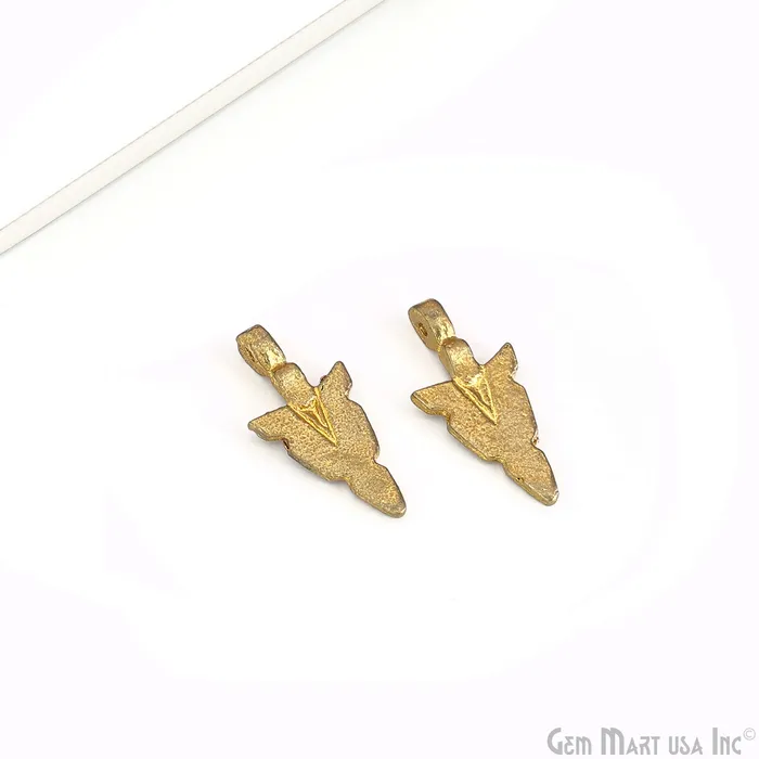 Brass Arrowhead Pendant Charm Gold Plated Antique Tribal Boho Charms Vintage Danger Triangle Jewelry Supply Gothic Jewelry GemMartUSA Charm Necklaces Brass Arrowhead Pendant Charm Gold Plated Antique Tribal Boho Charms Vintage Danger Triangle Jewelry Supply Gothic Jewelry GemMartUSA Charm Necklaces