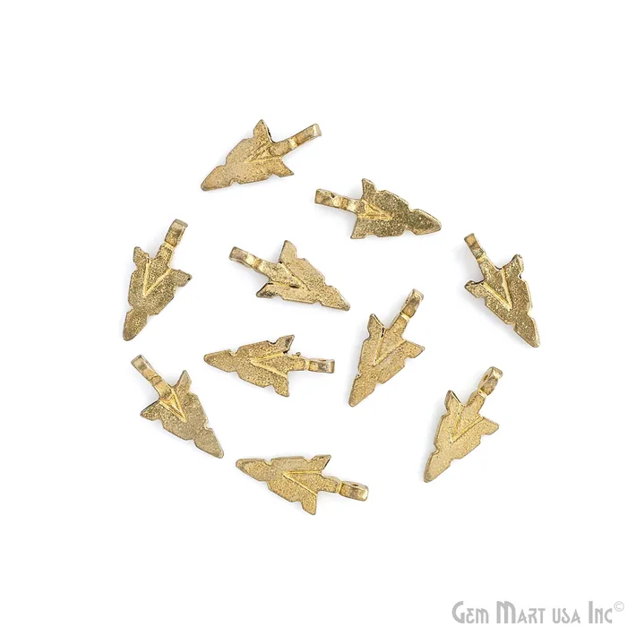 Brass Arrowhead Pendant Charm Gold Plated Antique Tribal Boho Charms Vintage Danger Triangle Jewelry Supply Gothic Jewelry GemMartUSA Charm Necklaces Brass Arrowhead Pendant Charm Gold Plated Antique Tribal Boho Charms Vintage Danger Triangle Jewelry Supply Gothic Jewelry GemMartUSA Charm Necklaces