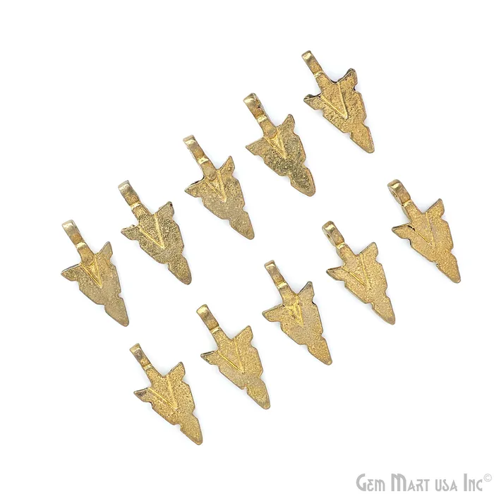 Brass Arrowhead Pendant Charm Gold Plated Antique Tribal Boho Charms Vintage Danger Triangle Jewelry Supply Gothic Jewelry GemMartUSA Charm Necklaces Brass Arrowhead Pendant Charm Gold Plated Antique Tribal Boho Charms Vintage Danger Triangle Jewelry Supply Gothic Jewelry GemMartUSA Charm Necklaces
