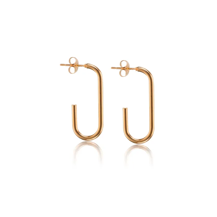 BY CARA Earrings Thin CHoop