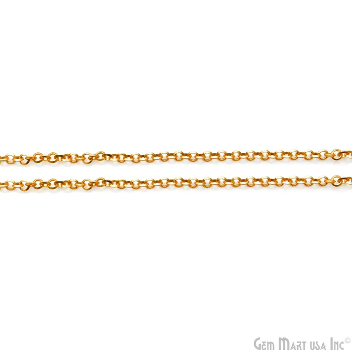 Cable Chain For Jewelry Making 3mm Cable Link Chain Necklace Minimal Finding Chain GemMartUSA Necklaces