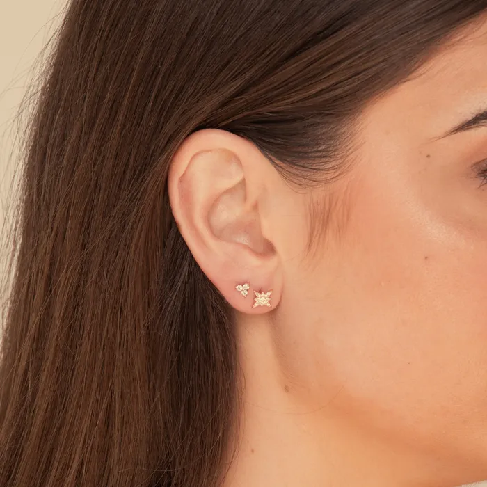 Camile Stone Earrings Starlight Sapphire Earrings