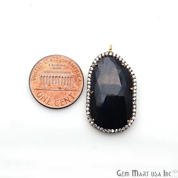 DIY Sapphire Earring Connector 32x18mm Cubic Zircon Earring Connector Gold Earring Supply1 Pair SHCZ90306 GemmartUSA Earrings DIY Sapphire Earring Connector 32x18mm Cubic Zircon Earring Connector Gold Earring Supply1 Pair SHCZ90306 GemmartUSA Earrings