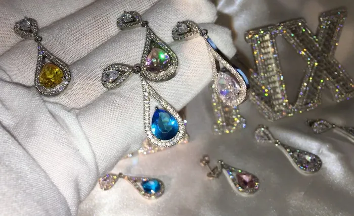 Earrings Dangle Earrings Teardrop Earrings Diamond Earrings Diamond Earrings Teardrop Earrings Womens Diamond Earrings Earrings Minx London