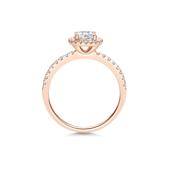 Earrings Engagement Rings ALISON rose gold