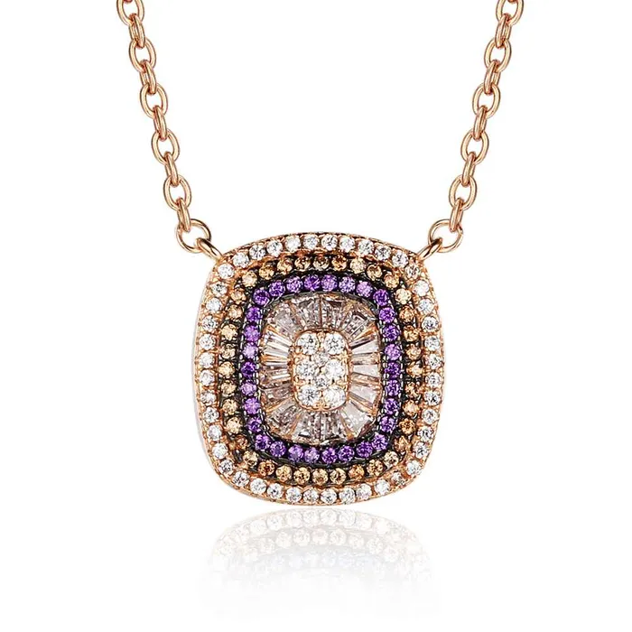 Fashion Jewelry 925 Sterling Silver Necklaces Pendants Button Pattern Cubic Zirconia For Women Trendy choker customjewelryan Necklaces Fashion Jewelry 925 Sterling Silver Necklaces Pendants Button Pattern Cubic Zirconia For Women Trendy choker customjewelryan Necklaces