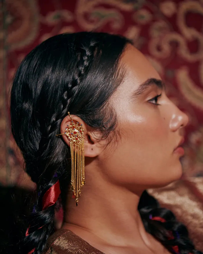 festive 2024 Earrings Gul Ear Cuff