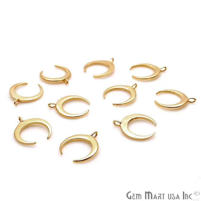 GemmartUSA Horn Shape 24x3mm Gold Plated Finding Charm DIY Jewelry Charm Necklaces GemmartUSA Horn Shape 24x3mm Gold Plated Finding Charm DIY Jewelry Charm Necklaces