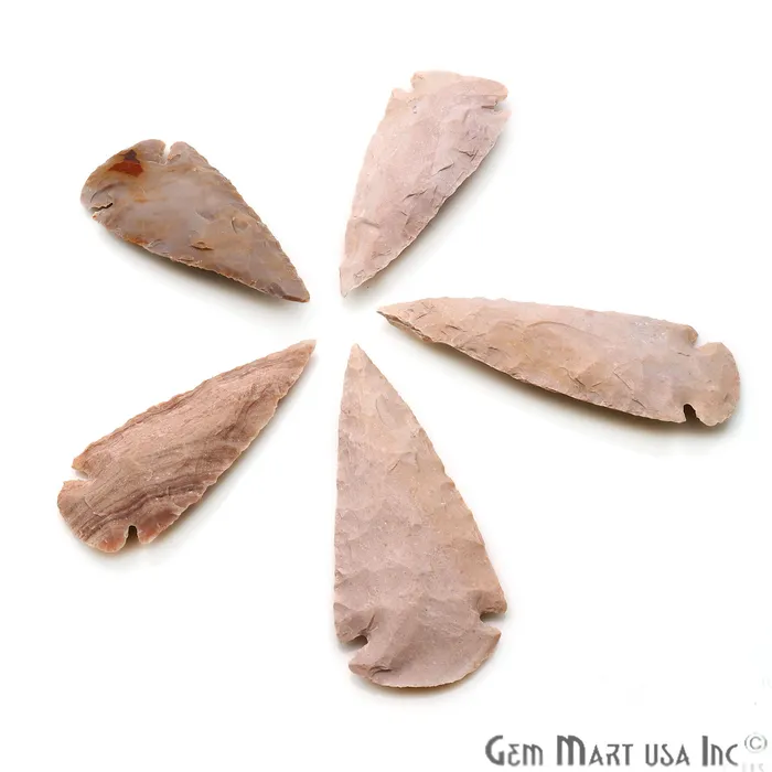 GemmartUSA Necklaces Arrowhead Cut Gemstones 77x33mm Handcrafted Stone Loose Gemstone DIY Pendant DIY Jewelry GemmartUSA Necklaces Arrowhead Cut Gemstones 77x33mm Handcrafted Stone Loose Gemstone DIY Pendant DIY Jewelry