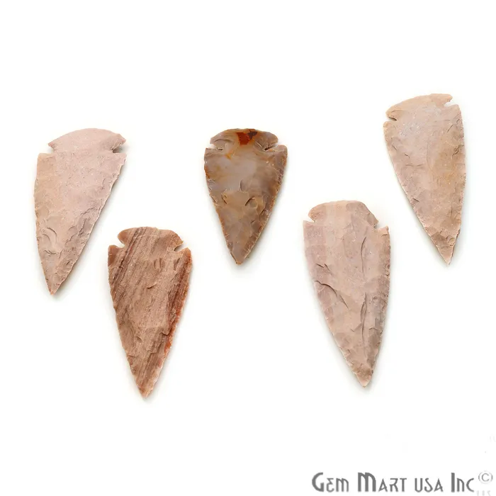 GemmartUSA Necklaces Arrowhead Cut Gemstones 77x33mm Handcrafted Stone Loose Gemstone DIY Pendant DIY Jewelry GemmartUSA Necklaces Arrowhead Cut Gemstones 77x33mm Handcrafted Stone Loose Gemstone DIY Pendant DIY Jewelry