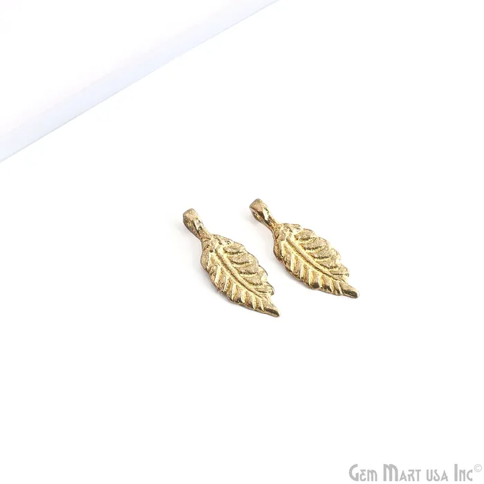 GemMartUSA Necklaces Brass Leaf Shaped Antique Pendant Charms Gold Plated Fern Charm for Jewelry Making Supply Tribal Boho Charms gift for mom her GemMartUSA Necklaces Brass Leaf Shaped Antique Pendant Charms Gold Plated Fern Charm for Jewelry Making Supply Tribal Boho Charms gift for mom her
