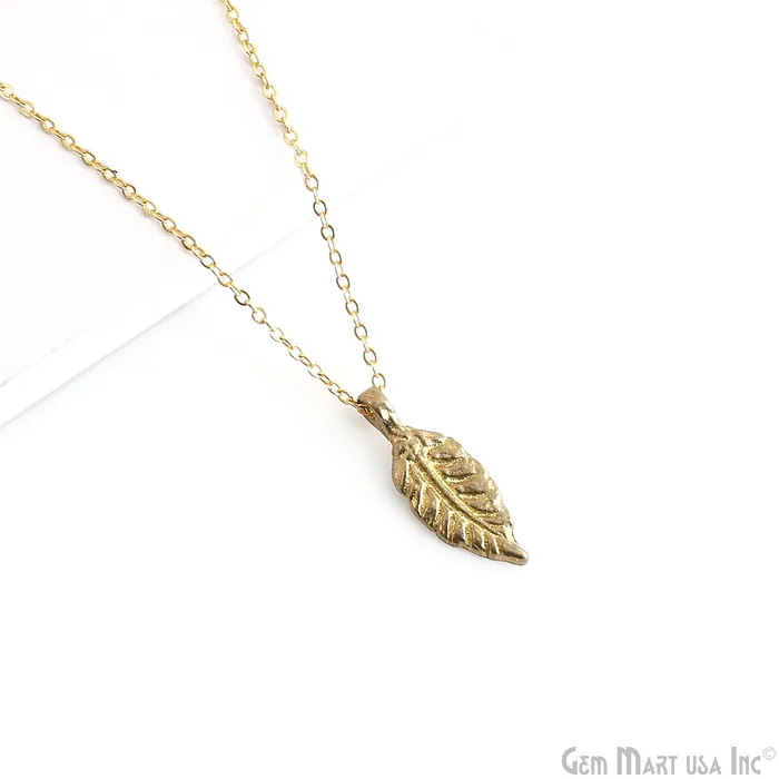 GemMartUSA Necklaces Brass Leaf Shaped Antique Pendant Charms Gold Plated Fern Charm for Jewelry Making Supply Tribal Boho Charms gift for mom her GemMartUSA Necklaces Brass Leaf Shaped Antique Pendant Charms Gold Plated Fern Charm for Jewelry Making Supply Tribal Boho Charms gift for mom her