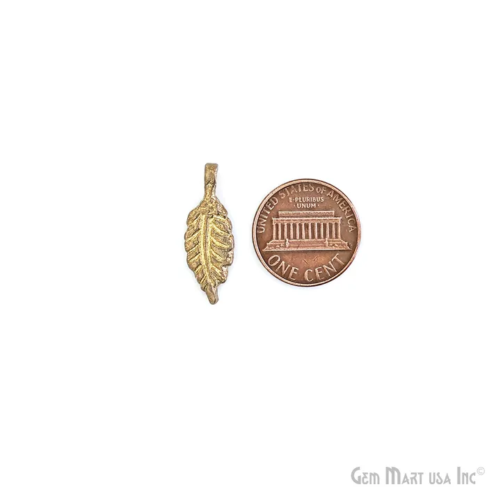 GemMartUSA Necklaces Brass Leaf Shaped Antique Pendant Charms Gold Plated Fern Charm for Jewelry Making Supply Tribal Boho Charms gift for mom her GemMartUSA Necklaces Brass Leaf Shaped Antique Pendant Charms Gold Plated Fern Charm for Jewelry Making Supply Tribal Boho Charms gift for mom her