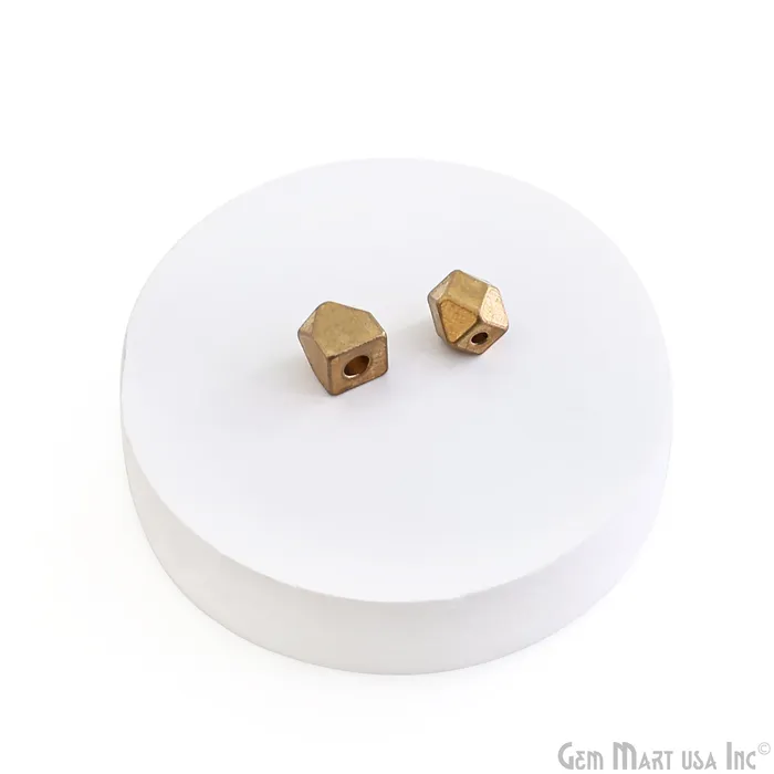 GemMartUSA Necklaces Brass Polygon Spacer Beads Gold Plated Geometric Design Faceted Beads Charms Boho Rustic Beads for Pendant Earring Necklace Making GemMartUSA Necklaces Brass Polygon Spacer Beads Gold Plated Geometric Design Faceted Beads Charms Boho Rustic Beads for Pendant Earring Necklace Making