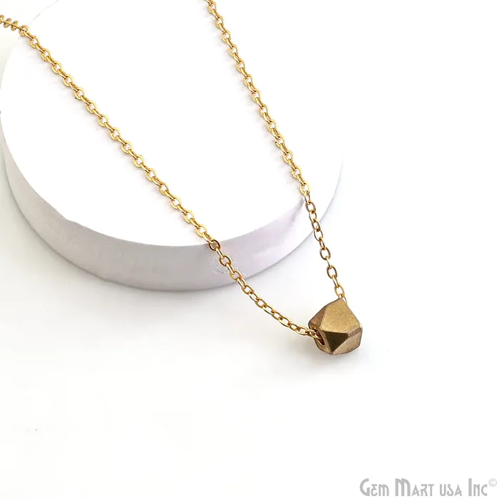 GemMartUSA Necklaces Brass Polygon Spacer Beads Gold Plated Geometric Design Faceted Beads Charms Boho Rustic Beads for Pendant Earring Necklace Making GemMartUSA Necklaces Brass Polygon Spacer Beads Gold Plated Geometric Design Faceted Beads Charms Boho Rustic Beads for Pendant Earring Necklace Making