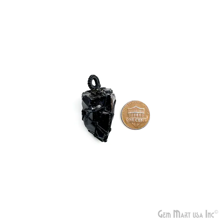GemMartUSA Necklaces DIY Macrame Cage Crystal Holder Necklace Stone Holder Macrame Pendant