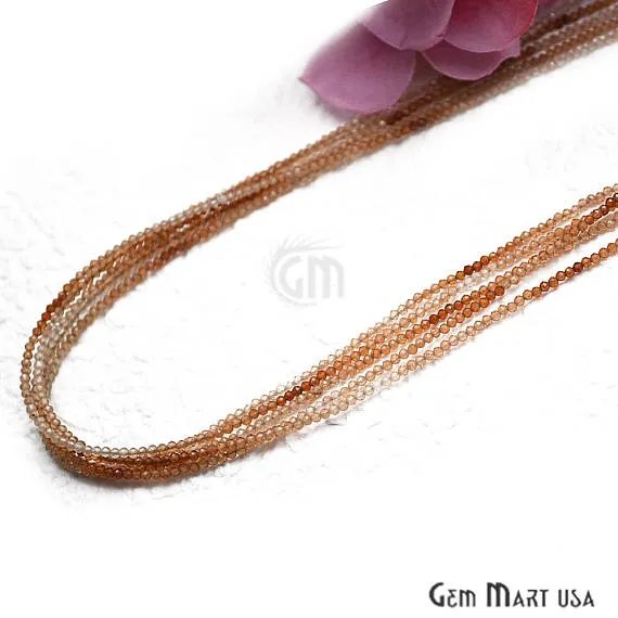 GemMartUSA Necklaces Hessonite Bead Chain Silver Plated Jewelry Making Necklace Chain GemMartUSA Necklaces Hessonite Bead Chain Silver Plated Jewelry Making Necklace Chain