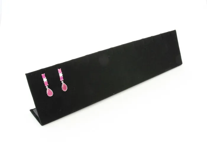 JPIDisplay Necklaces 12 x 1 34 x 2 34 Black Velvet earrings and necklace Display JPIDisplay Necklaces 12 x 1 34 x 2 34 Black Velvet earrings and necklace Display