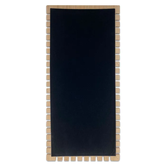 JPIDisplay Necklaces 37 x 18cm Black Velvet Bamboo Necklace Jewelry Display JPIDisplay Necklaces 37 x 18cm Black Velvet Bamboo Necklace Jewelry Display