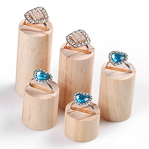 JPIDisplay Rings 5 Piece Tiered Jewelry Display Ring Stands JPIDisplay Rings 5 Piece Tiered Jewelry Display Ring Stands