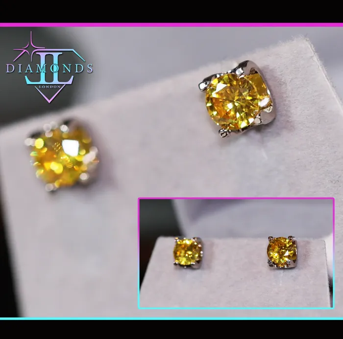 Lab Diamonds London Earrings Yellow Diamond Ear Studs Womens Earrings Yellow Diamond Earrings Lab Diamonds London Earrings Yellow Diamond Ear Studs Womens Earrings Yellow Diamond Earrings