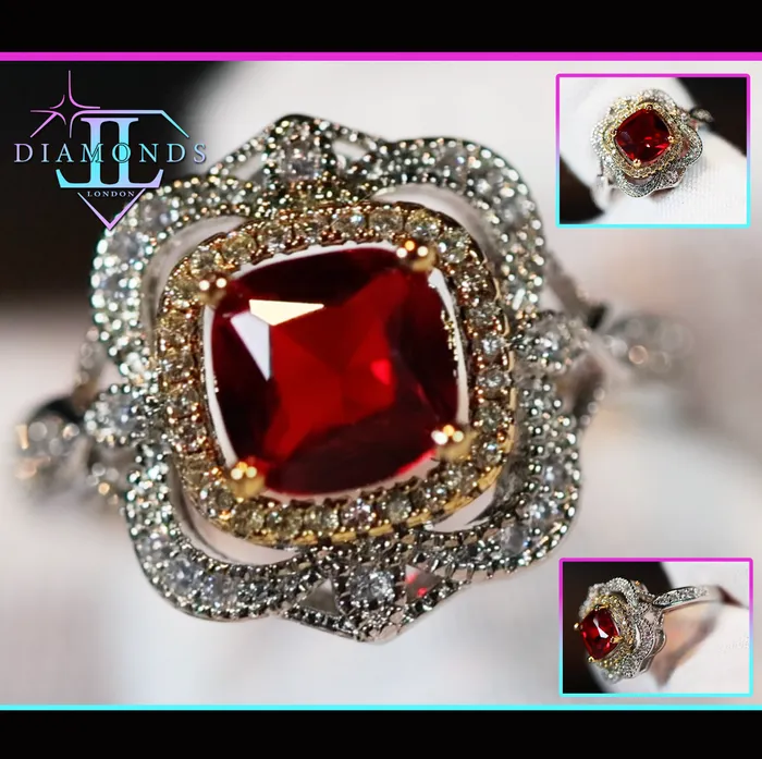 Lab Diamonds London Rings Red Diamond Ring Womens Red Diamond Ring Red Engagement Ring Lab Diamonds London Rings Red Diamond Ring Womens Red Diamond Ring Red Engagement Ring