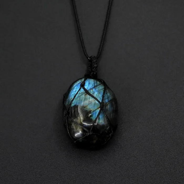 Labradorite Rope Necklace Shop1103042125 Store Necklaces