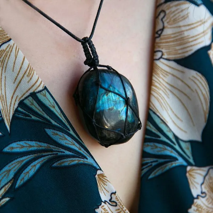 Labradorite Rope Necklace Shop1103042125 Store Necklaces