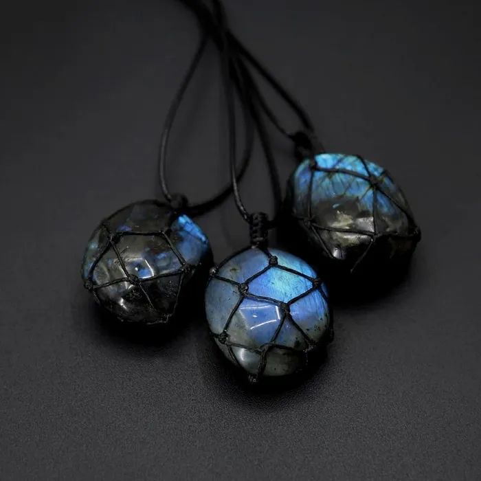 Labradorite Rope Necklace Shop1103042125 Store Necklaces