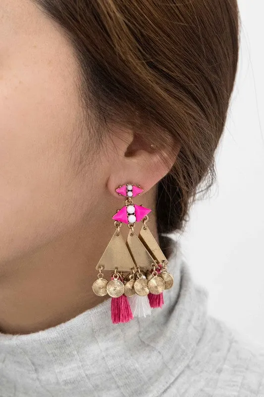 Leinani Tassel Earrings Lovoda Earrings