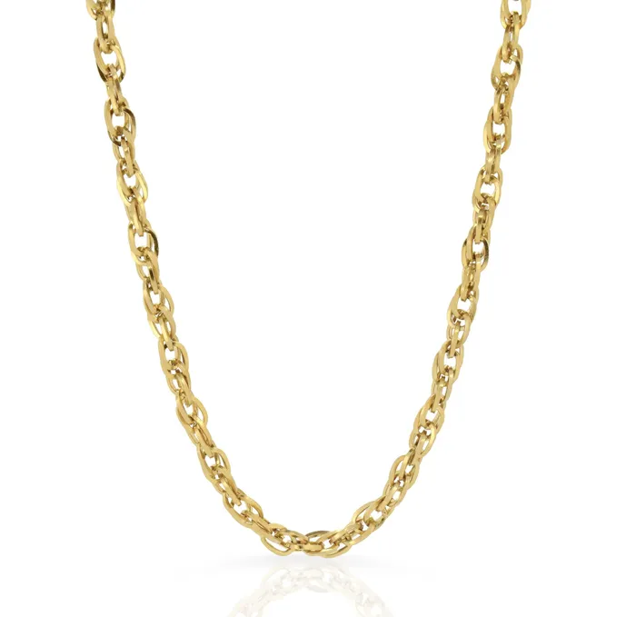 Mai Dsire Necklaces GEMMA GOLD ROPE CHAIN NECKLACE
