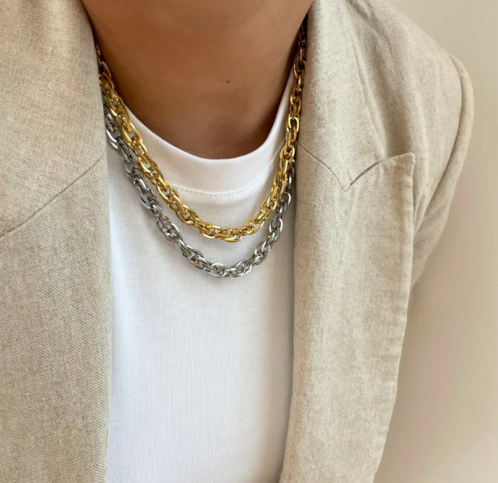 Mai Dsire Necklaces GEMMA GOLD ROPE CHAIN NECKLACE
