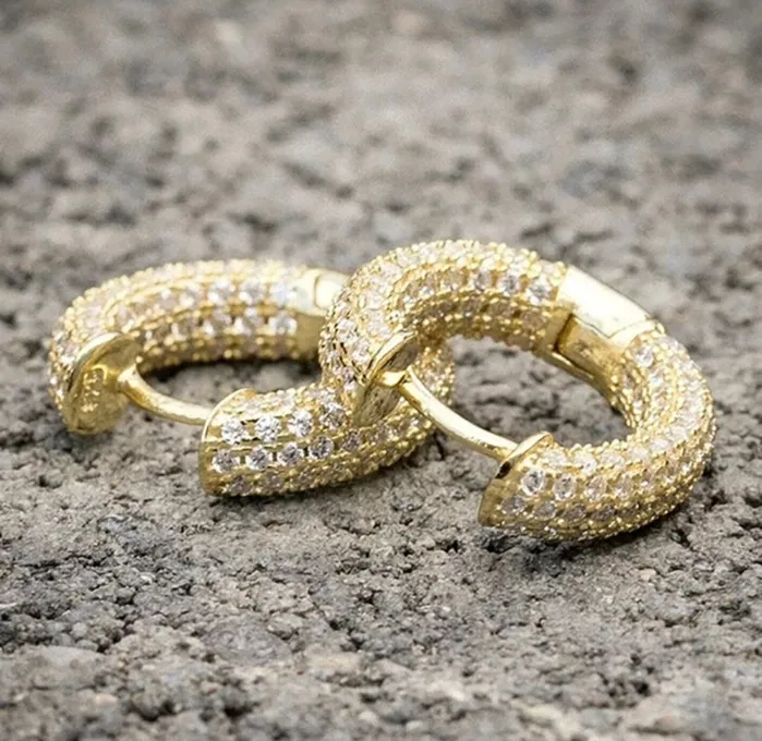Minx London Earrings Iced Out Earrings Diamond Earrings Womens Earrings Mens Diamond Earrings Diamond Hoop Earrings Mens Gold Diamond Earrings