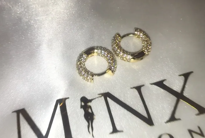 Minx London Earrings Iced Out Earrings Diamond Earrings Womens Earrings Mens Diamond Earrings Diamond Hoop Earrings Mens Gold Diamond Earrings