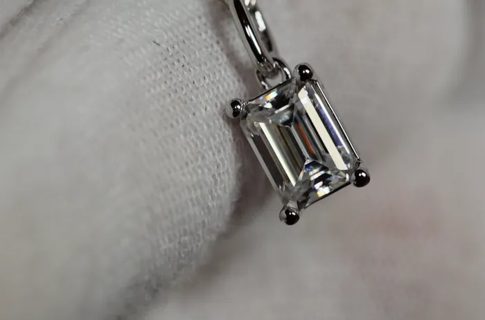 Moissanite Diamond Pendant Womens Moissanite Diamond Necklace Lab Diamonds London Necklaces