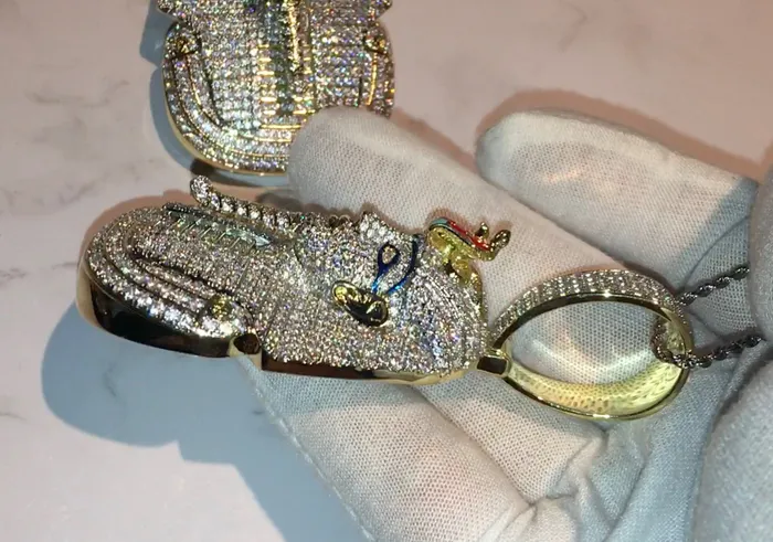 Necklaces Diamond Pharaoh Pendant Pharaoh Necklace Hip Hop Pendant Iced Out Pendant Ancient Egyptian Pendant Iced Necklace Sphinx Pendant Minx London
