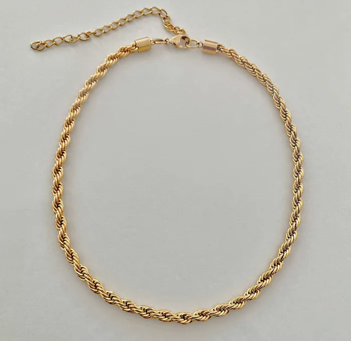 Necklaces Mai Dsire RONNIE ROPE CHAIN NECKLACE SAMPLE