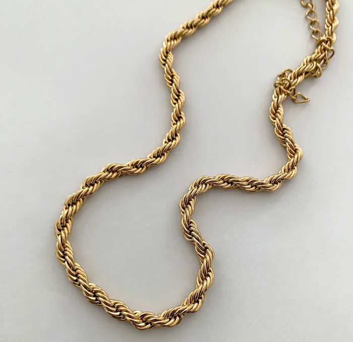 Necklaces Mai Dsire RONNIE ROPE CHAIN NECKLACE SAMPLE