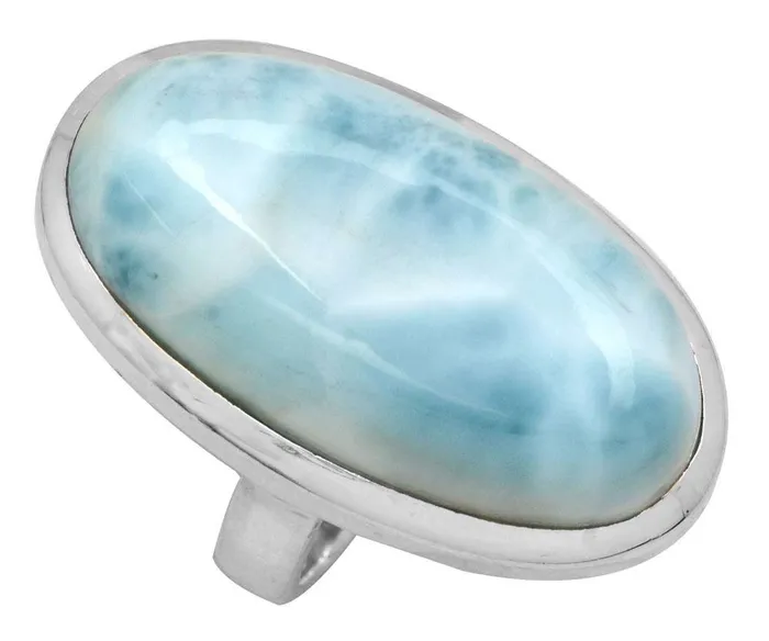 Necklaces Natural Larimar 925 Sterling Silver Rings Silver Jewelry YoTreasure Necklaces Natural Larimar 925 Sterling Silver Rings Silver Jewelry YoTreasure
