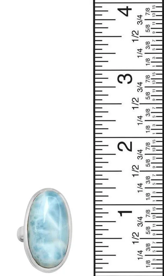 Necklaces Natural Larimar 925 Sterling Silver Rings Silver Jewelry YoTreasure Necklaces Natural Larimar 925 Sterling Silver Rings Silver Jewelry YoTreasure