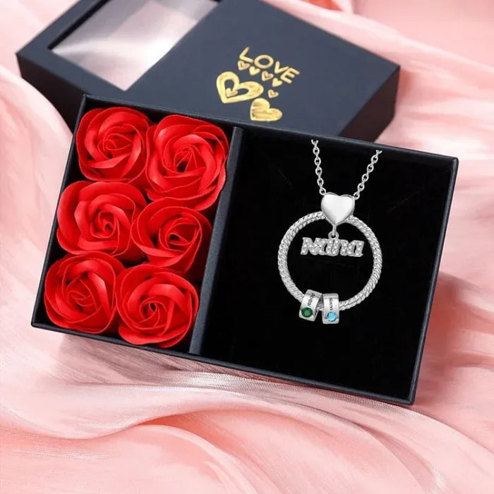 Necklaces Personalized Necklace Perfect Gift For Mom Customized Jewel