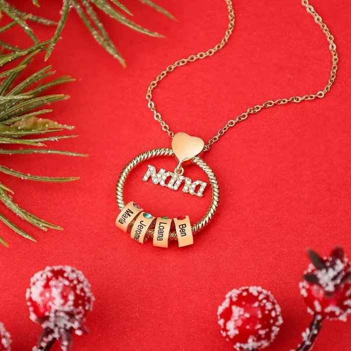 Necklaces Personalized Necklace Perfect Gift For Mom Customized Jewel