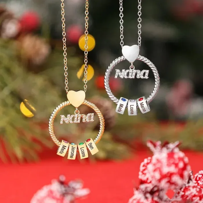 Necklaces Personalized Necklace Perfect Gift For Mom Customized Jewel